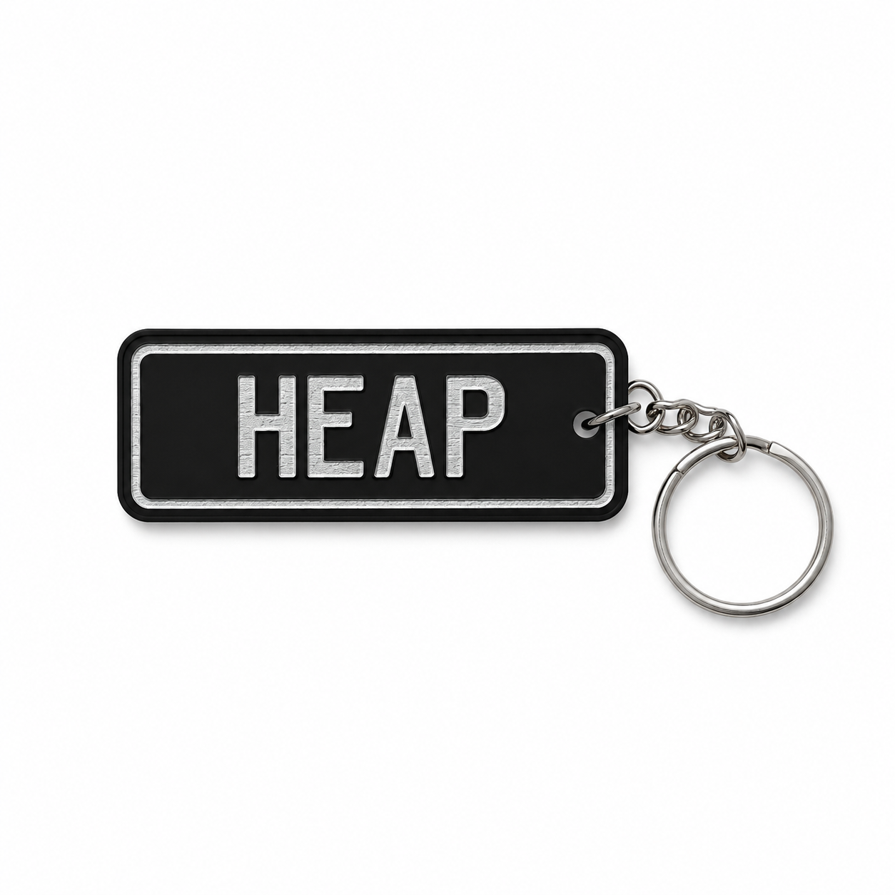 Number Plate Keychain