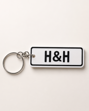 Number Plate Keychain