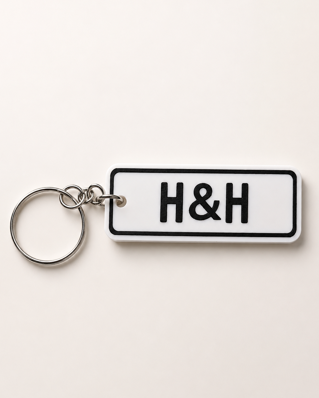 Number Plate Keychain